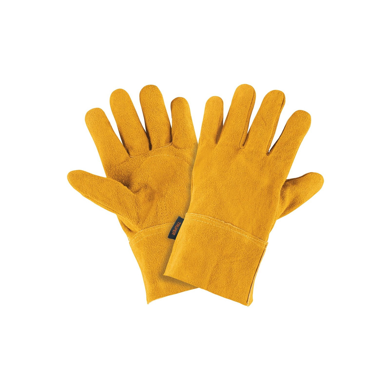 Par de guantes de carnaza reforzados para soldadura