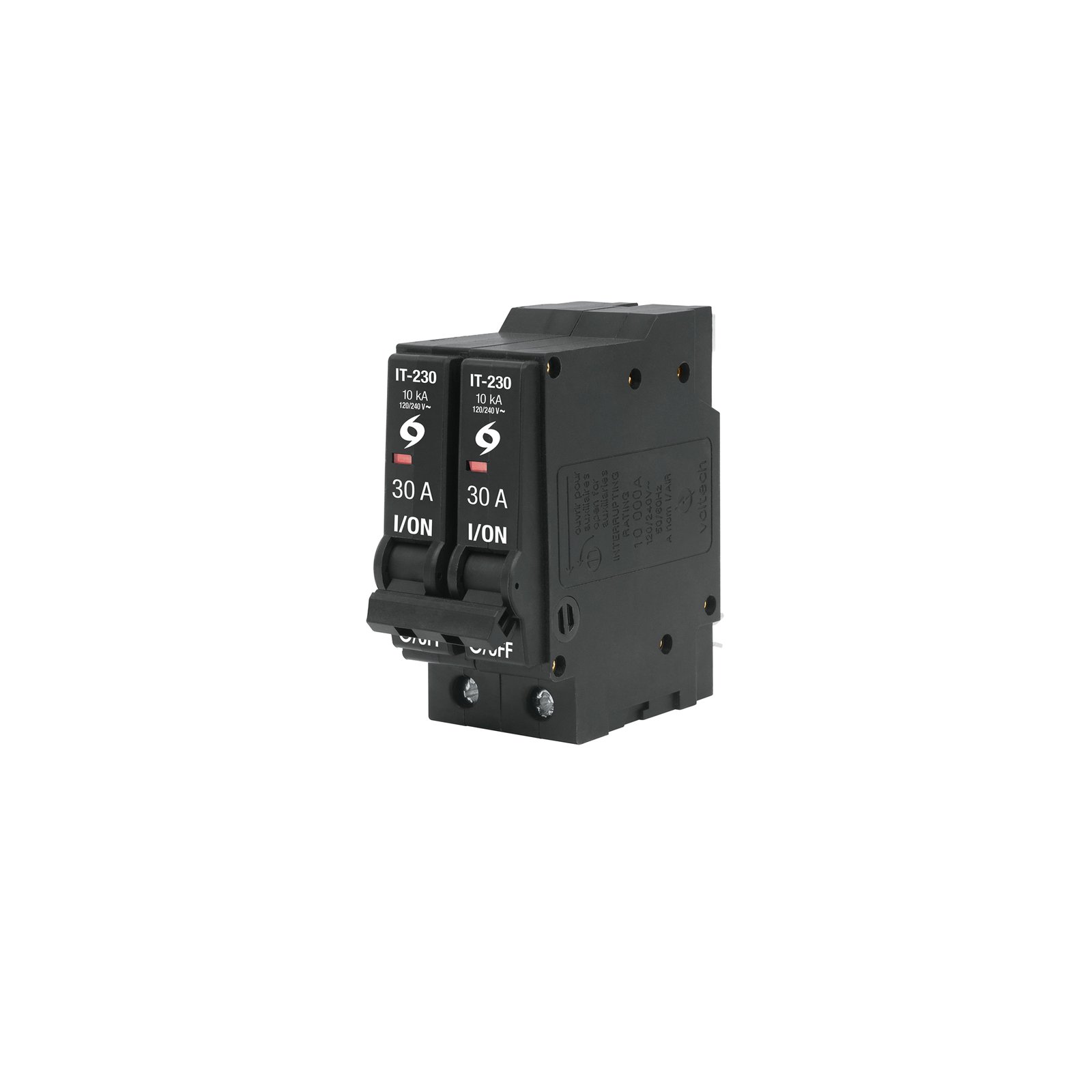 Interruptor termomagnético Volteck de 2 polos 30 amperes