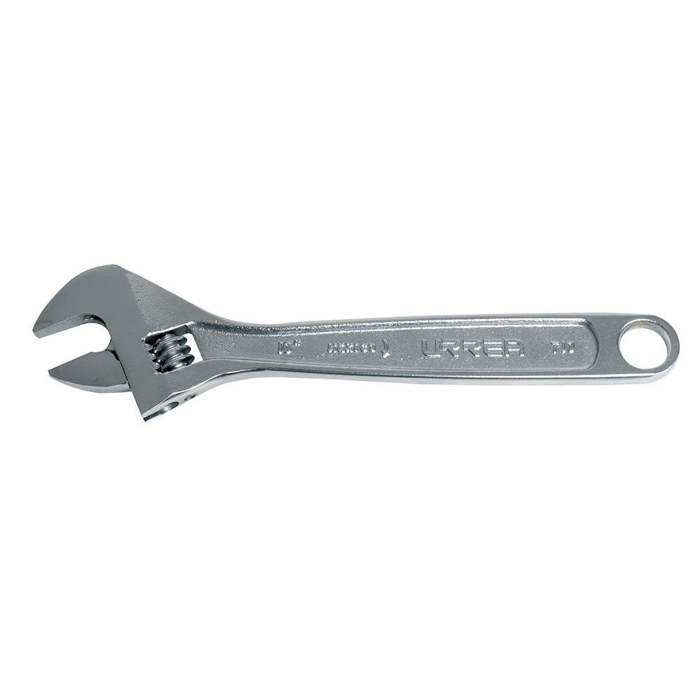 Perico URREA 10 pulgadas cromado, llave ajustable